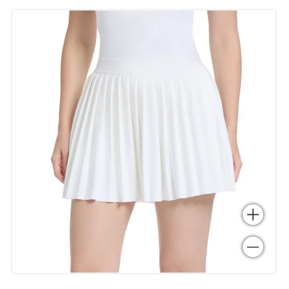 Tretorn White Pleated Skort